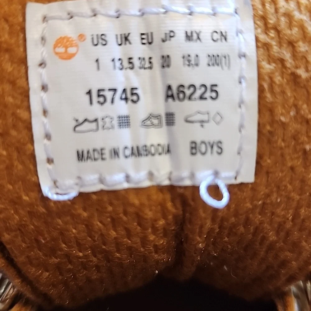 Timberland Field Wheat Genuine Leather Youth Boots
